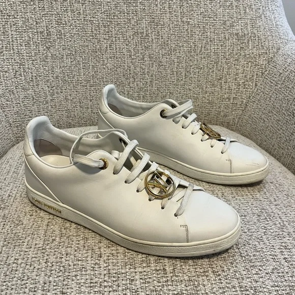 Louis Vuitton White Luxury Sneakers - Picture 4 of 6